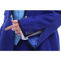 Ciel Phantomhive Cosplay Costume blue uniform with special design -Anime Costumes store online cc433 l 23
