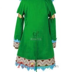 Date a Live of Hermit Cosplay Costume Green Coat -Anime Costumes store online cc437 6 1