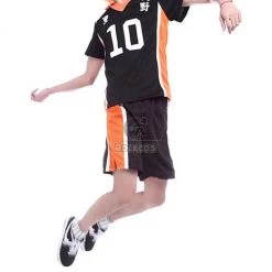 Haikyū!! Shōyō Hinata Number 10 Volleyball Sports Cosplay Costumes -Anime Costumes store online cc442 10 xl 10