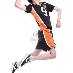 Haikyū!! Tobio Kageyama Number 9 Volleyball Sports Cosplay Costumes -Anime Costumes store online cc442 9 5