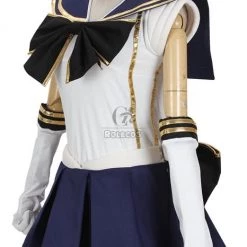 Sailor Moon Living Theatre Meiou Setsuna Sailor Pluto Cosplay Costume -Anime Costumes store online cc445 2 2