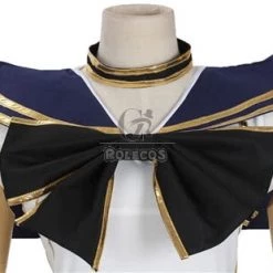 Sailor Moon Living Theatre Meiou Setsuna Sailor Pluto Cosplay Costume -Anime Costumes store online cc445 2 4