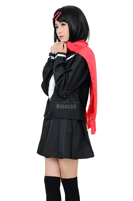 Kagerou Project Tateyama Ayano Black School Uniform Dress Cosplay Costume 6 Kagerou Project Tateyama Ayano Black School Uniform Dress Cosplay Costume - Image 6