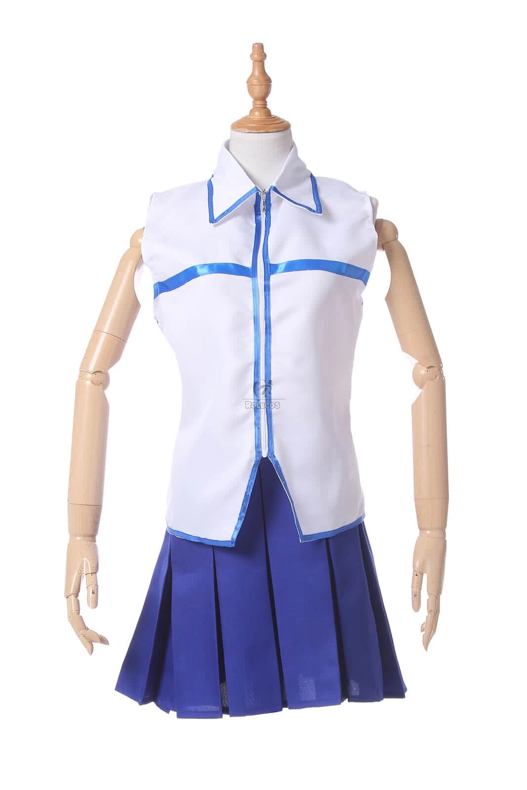 Fairy Tail Lucy Heartfilia White Dress Cosplay Costume 2 Fairy Tail Lucy Heartfilia White Dress Cosplay Costume - Image 2