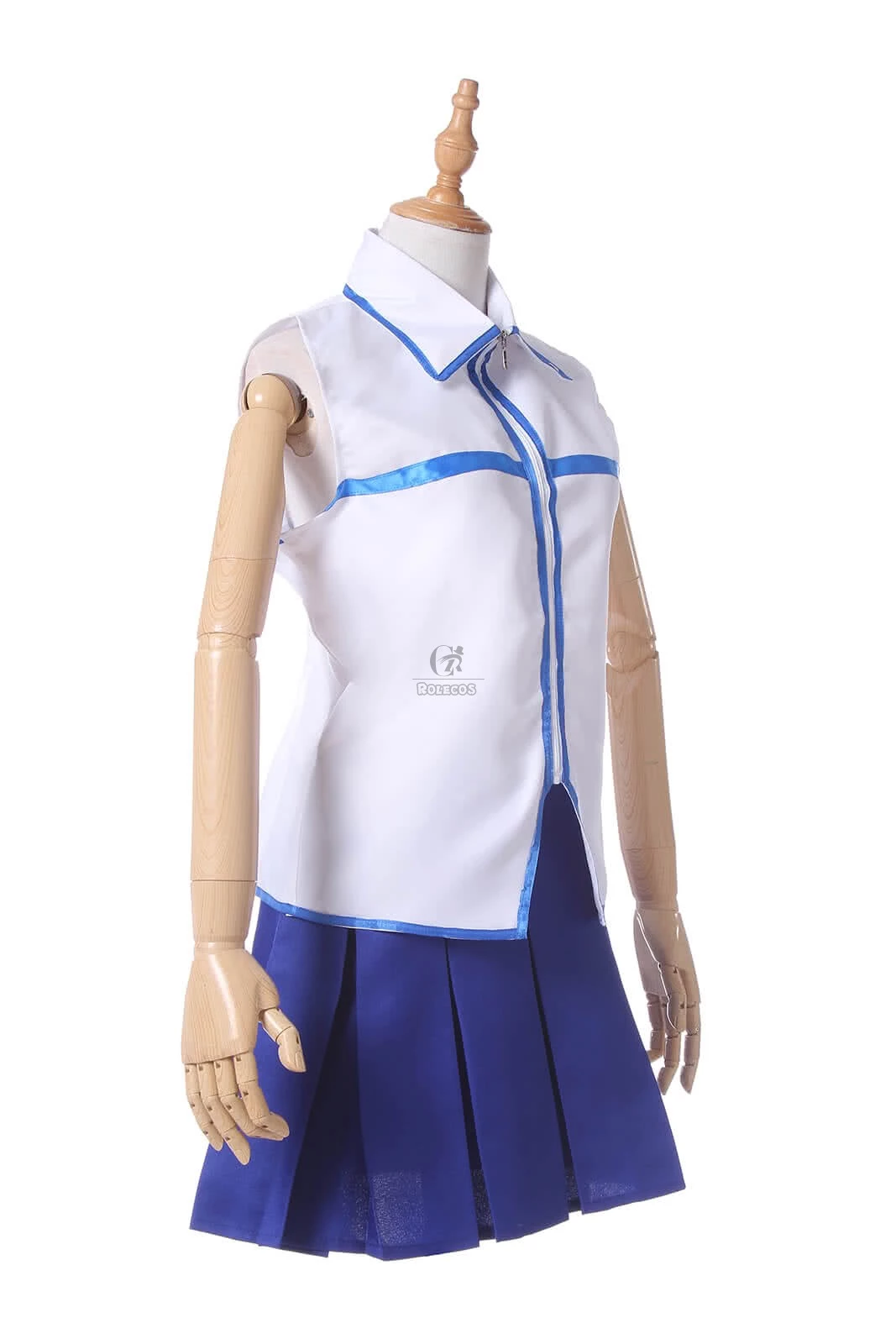 Fairy Tail Lucy Heartfilia White Dress Cosplay Costume 3 Fairy Tail Lucy Heartfilia White Dress Cosplay Costume - Image 3