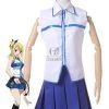Fairy Tail Lucy Heartfilia White Dress Cosplay Costume
