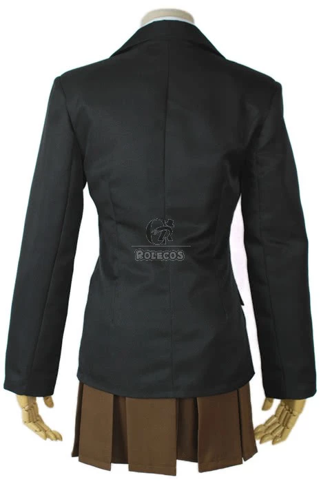 Black Cosplay Costume Gou Matsuoka Uniform With Red Bowknot 4 Black Cosplay Costume Gou Matsuoka Uniform With Red Bowknot - Image 4