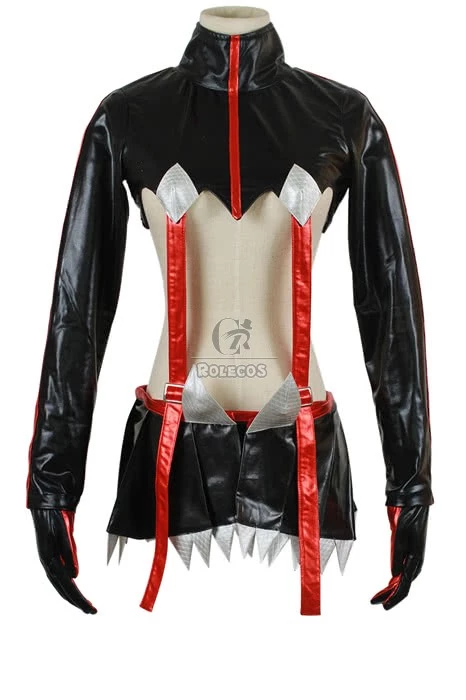 Black Mixed Red Matoi Ryuuko Cosplay Costumes Kill La Kill New Uniform 1 Black Mixed Red Matoi Ryuuko Cosplay Costumes Kill La Kill New Uniform