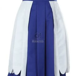 Fairy Tail Rain Woman Juvia Lockser Blue Evening dress Cosplay Costumes 10 Fairy Tail Rain Woman Juvia Lockser Blue Evening dress Cosplay Costumes -Anime Costumes store online cc511 3
