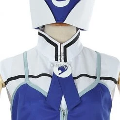 Fairy Tail Rain Woman Juvia Lockser Blue Evening dress Cosplay Costumes 11 Fairy Tail Rain Woman Juvia Lockser Blue Evening dress Cosplay Costumes -Anime Costumes store online cc511 5