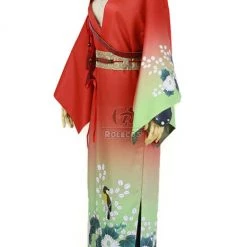 Dramatical Murder Koujaku Printing Vibration Sleeve Kimono Red Cosplay Costumes -Anime Costumes store online cc516 3 1