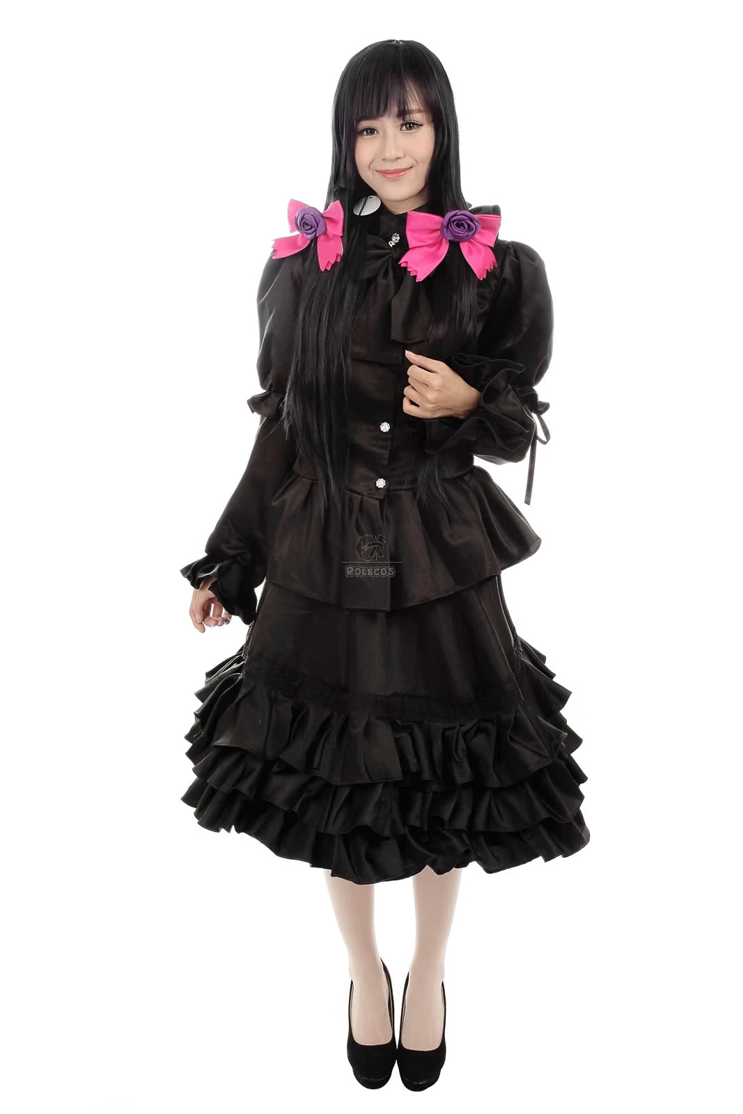 Date A Live Tokisaki Kurumi Cosplay Costumes Black Make You So Sexy 1 Date A Live Tokisaki Kurumi Cosplay Costumes Black Make You So Sexy