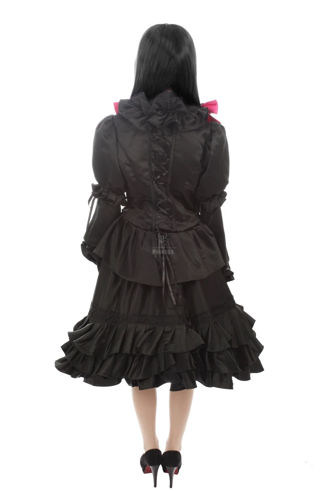 Date A Live Tokisaki Kurumi Cosplay Costumes Black Make You So Sexy 4 Date A Live Tokisaki Kurumi Cosplay Costumes Black Make You So Sexy - Image 4