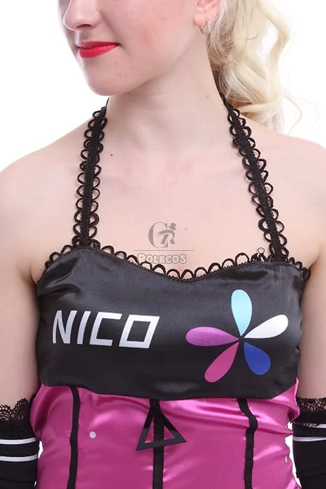 Love Live! Yazawa Nico Electronic Dresses Cosplay Costumes 8 Love Live! Yazawa Nico Electronic Dresses Cosplay Costumes - Image 8