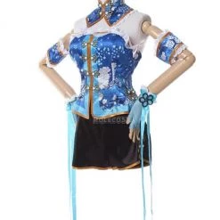 Love Live Ayase Eli Blue Beautiful Anime Cosplay Costumes -Anime Costumes store online cc855f xl 6 love live ayase eli blue cosplay costumes
