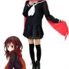 Kagerou Project Tateyama Ayano Black School Uniform Dress Cosplay Costume
