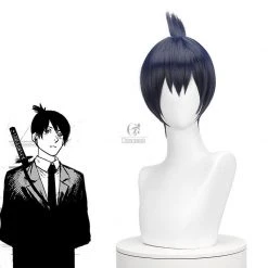 Chainsaw Man Aki Hayakawa Short Ponytail Cosplay Wigs