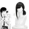 Chainsaw Man Kobeni Higashiyama Short Black Cosplay Wigs