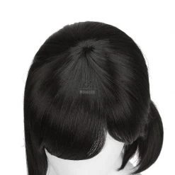 Chainsaw Man Kobeni Higashiyama Short Black Cosplay Wigs -Anime Costumes store online chainsaw man kobeni higashiyama cosplay wigs9