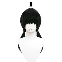 Chainsaw Man Mitaka Asa Black Cosplay Wigs 11 Chainsaw Man Mitaka Asa Black Cosplay Wigs -Anime Costumes store online chainsaw man mitaka asa black cosplay wig10