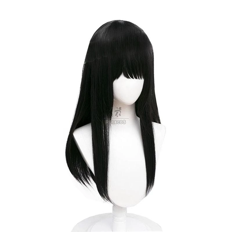 Chainsaw Man Mitaka Asa Black Cosplay Wigs 3 Chainsaw Man Mitaka Asa Black Cosplay Wigs - Image 3