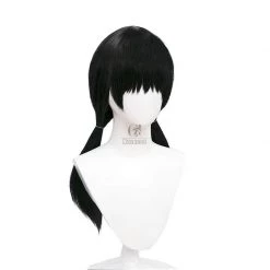Chainsaw Man Mitaka Asa Black Cosplay Wigs 12 Chainsaw Man Mitaka Asa Black Cosplay Wigs -Anime Costumes store online chainsaw man mitaka asa black cosplay wig5