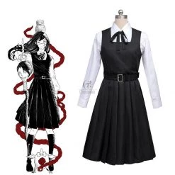Anime Costumes store online 15 Chainsaw Man Mitaka Asa Uniform Cosplay Costume