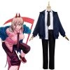 Chainsaw Man Power Blue Cosplay Costume