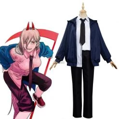 Chainsaw Man Power Blue Cosplay Costume