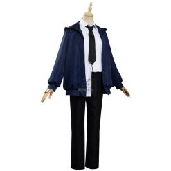 Chainsaw Man Power Blue Cosplay Costume -Anime Costumes store online chainsaw man power blue cosplay costume 4