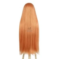 Chainsaw Man Power Orange Long Cosplay Wigs -Anime Costumes store online chainsaw man power orange long cosplay wigs 1