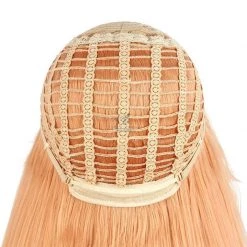 Chainsaw Man Power Orange Long Cosplay Wigs -Anime Costumes store online chainsaw man power orange long cosplay wigs 5