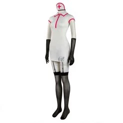 Chainsaw Man Power/Makima Nurse Cosplay Costume -Anime Costumes store online chainsaw man powermakima nurse cosplay 2