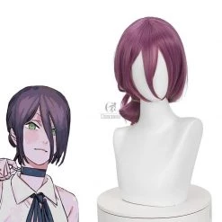 Chainsaw Man Reze Bomb Devil Purple Cosplay Wigs