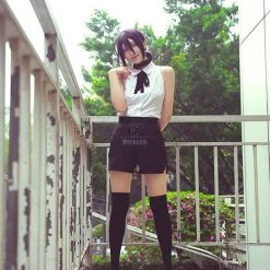 Chainsaw Man Reze Cosplay Costume -Anime Costumes store online chainsaw man reze cosplay costume 9