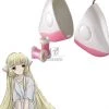 Anime Chobits Cosplay Accessory Elda Chii's Ears And Hair Beads Set
