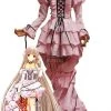 Chobits Chi Cute Pink Long Dress Cosplay Costumes
