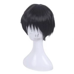 Haikyū!! Tobio Kageyama Short Black Anime Cosplay Wigs -Anime Costumes store online cw221 3 2