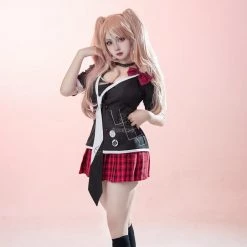 Danganronpa: Trigger Happy Havoc Enoshima Junko Cosplay Costume -Anime Costumes store online danganronpa trigger happy havoc enoshima junko cosplay costume112