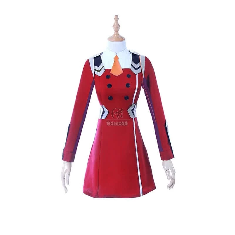 DARLING in the FRANXX Anime Cosplay Costumes 02 Zero Two Women Costume Full Sets - Image 9