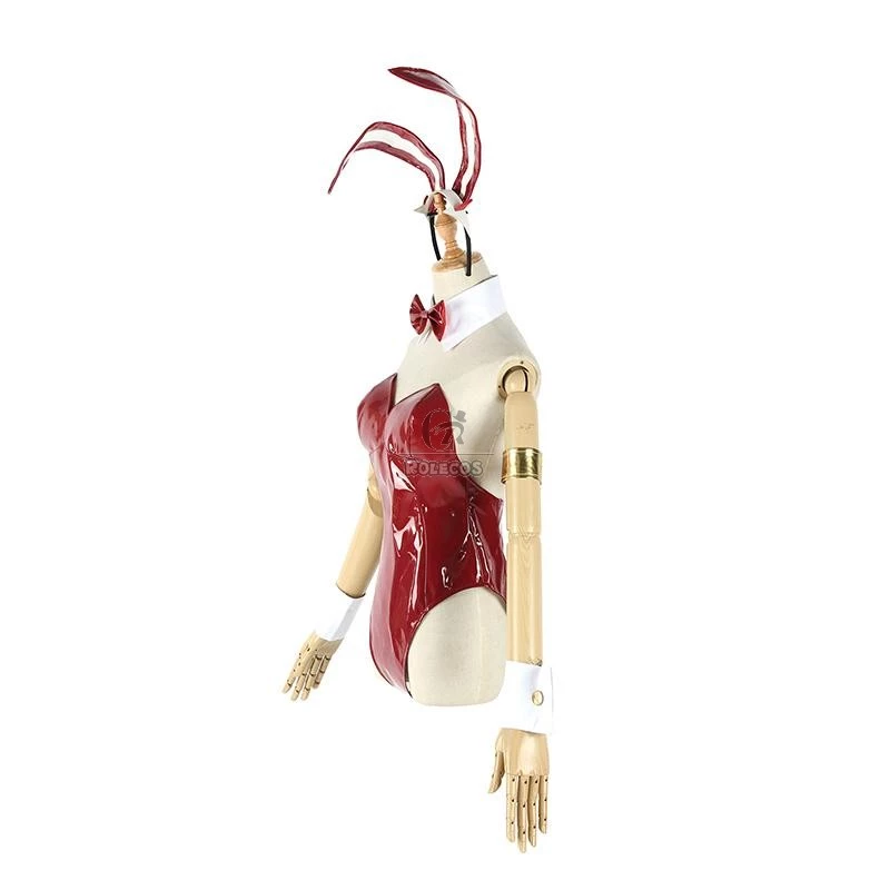 DARLING in the FRANXX Anime Cosplay Costumes 02 Zero Two Bunny Girl Cosplay Costume - Image 7
