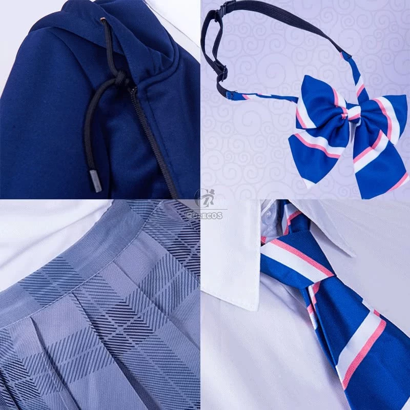 DARLING in the FRANXX Anime Cosplay Ichigo Miku Uniform suit Cosplay Costume - Image 5
