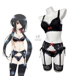 Date A Live Kurumi Tokisaki Underwear Cosplay Costume