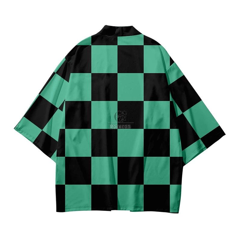 Demon Slayer 4 Color Coat Cosplay Costume - Image 2