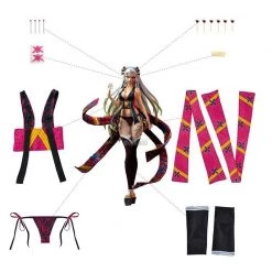 Demon Slayer Daki Cosplay Costume -Anime Costumes store online demon slayer daki cosplay costume12