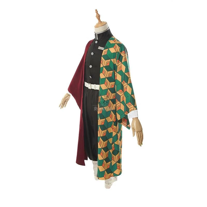 Demon Slayer / Kimetsu no Yaiba Tomioka Giyuu Kimono Cosplay Costume - Image 6