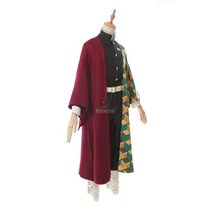 Demon Slayer / Kimetsu no Yaiba Tomioka Giyuu Kimono Cosplay Costume - Image 7