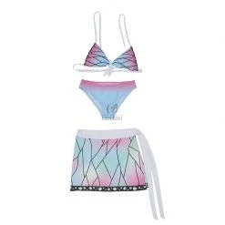 Demon Slayer Kochou Shinobu Swimsuit Cosplay Costume -Anime Costumes store online demon slayer kochou shinobu swimsuit cosplay costume 7