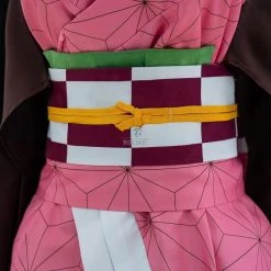 Demon Slayer Nezuko Kamado New Form Kimono Cosplay Costume -Anime Costumes store online demon slayer nezuko kamado new form kimono cosplay costume10