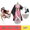 Demon Slayer Nezuko Kamado New Form Kimono Cosplay Costume